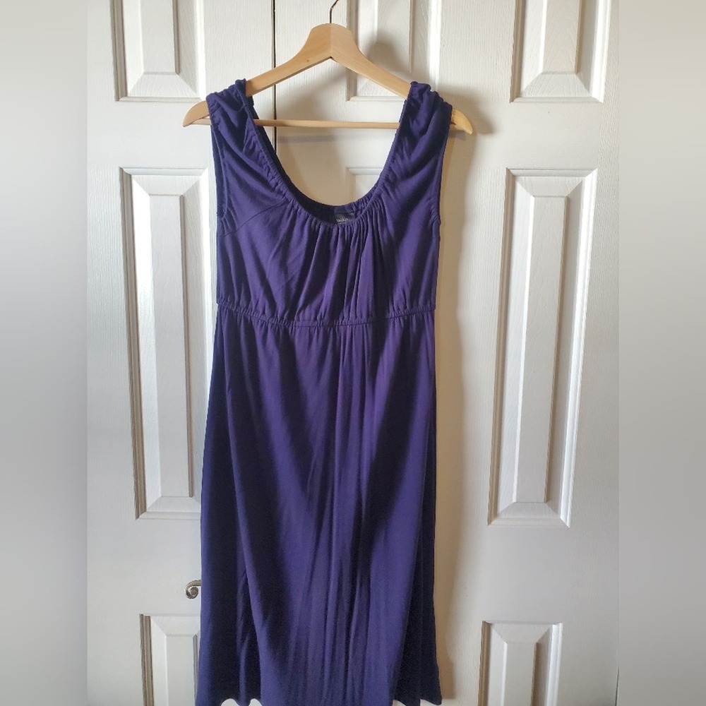 Mossimo Black navy knit dress M